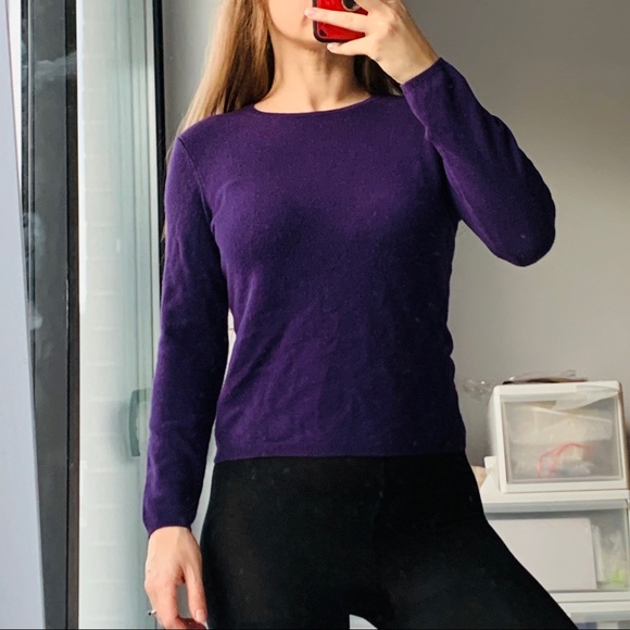 Charter Club 100% Cashmere Crew Neck Wool Pullover - Picture 6 of 11